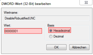 Excel DWORD-Wert 2